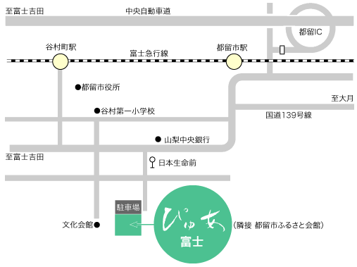 ぴゅあ富士の地図