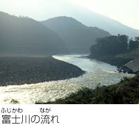 富士川の流れ