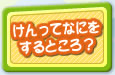 けんってなにをするところ？