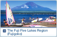 The Fuji Five Lakes Region (Fujigoko)