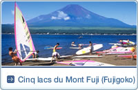 Cinq lacs du Mont Fuji (Fujigoko)