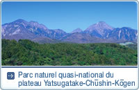 Parc naturel quasi-national du plateau Yatsugatake-Chūshin-Kōgen