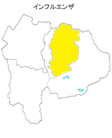 インフルエンザ流行マップ11w