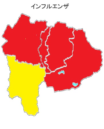 インフルエンザ流行マップ49w