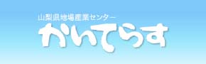 かいてらす（山梨県地場産業センター） サイトロゴ画像