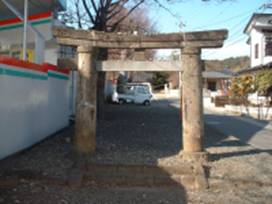 船形神社の石鳥居