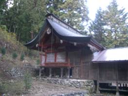 穂見神社本殿