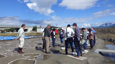 二又遺跡現地説明会写真1