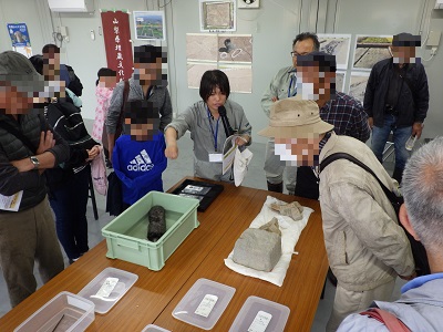 大津天神堂遺跡現地説明会写真2