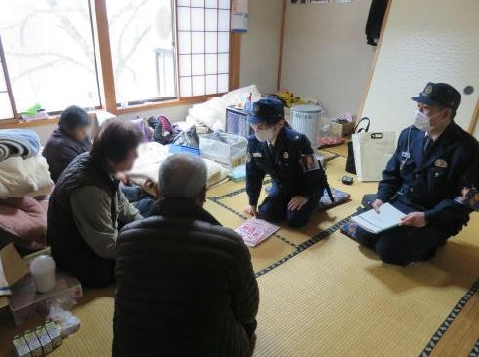 令和6年能登半島地震に対する山梨県警察の活動状況9