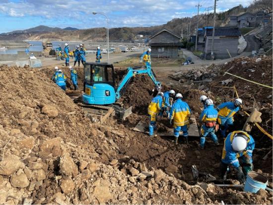 令和6年能登半島地震に対する山梨県警察の活動状況2