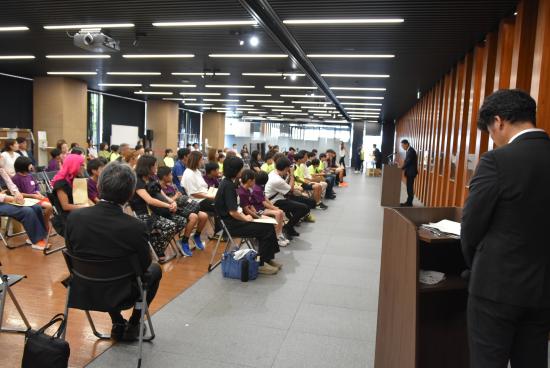 認定証交付式８