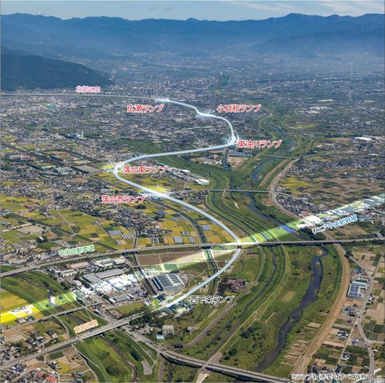 新山梨環状道路ルート