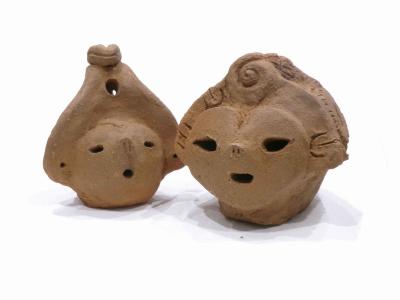 画像：顔面装飾の制作例