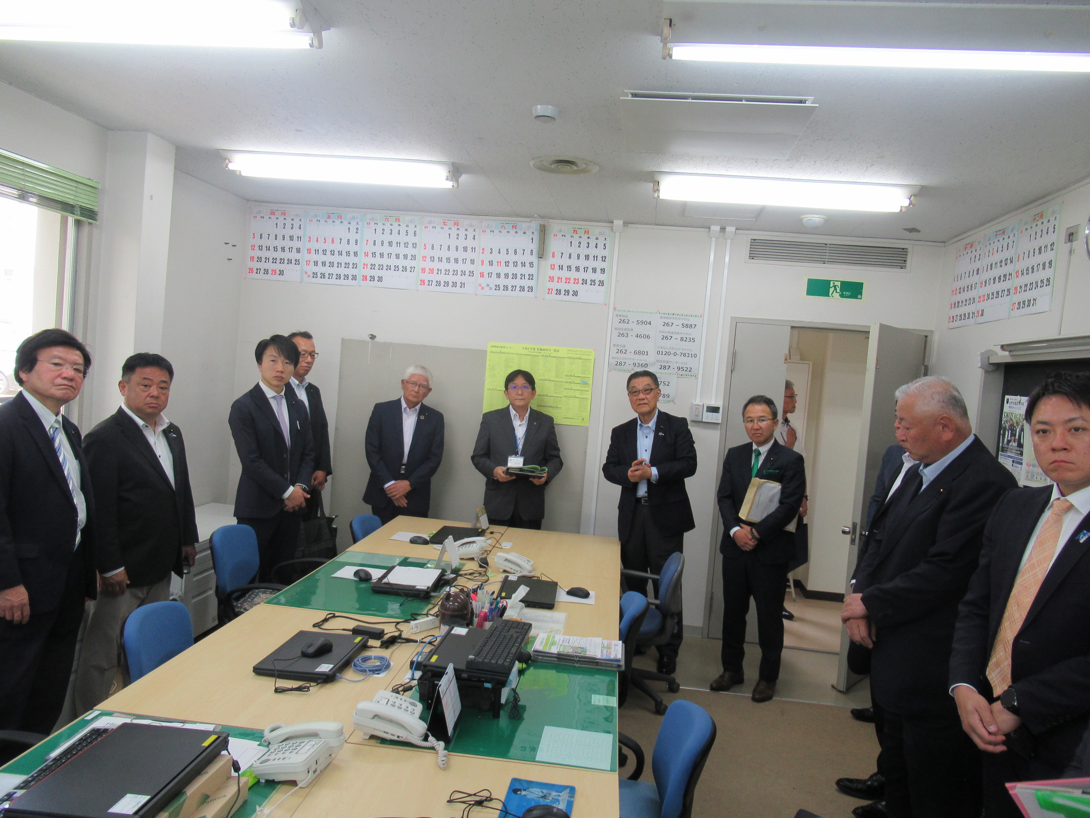 R80605教育厚生委員会県内調査山梨総合教育センター