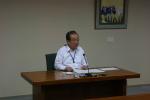 6月定例県議会提出予定案件について説明する山本知事