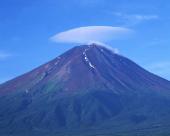 笠雲と富士