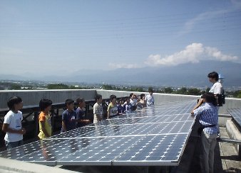 発電総合制御所太陽光発電施設