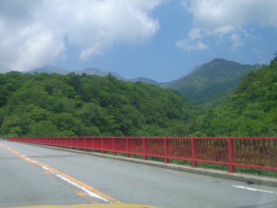 夏の東沢橋