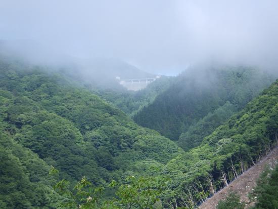 県道柳平塩山線の途中から2025年6月27日の写真