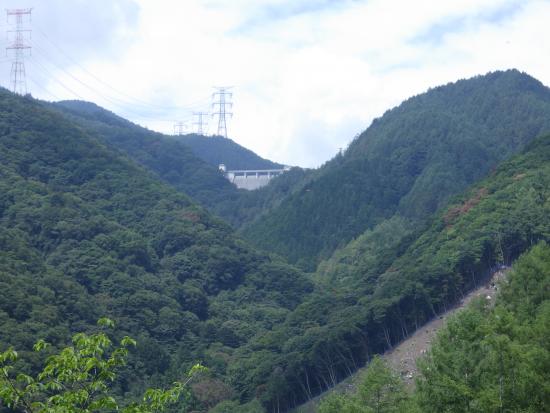 県道柳平塩山線の途中から2025年8月29日の写真