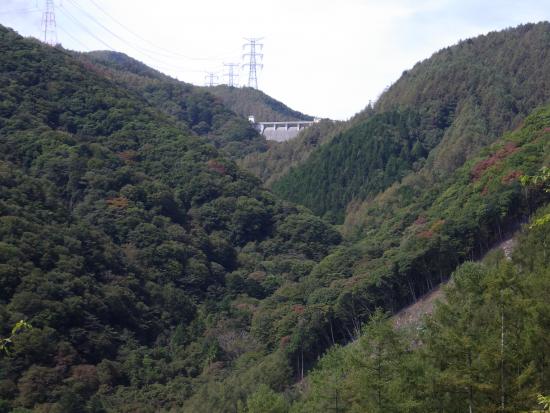 県道柳平塩山線の途中から2025年10月2日の写真