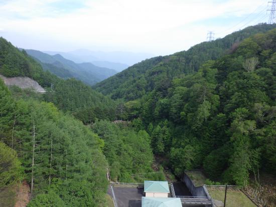 ダム堤体下流側から2026年5月19日の写真