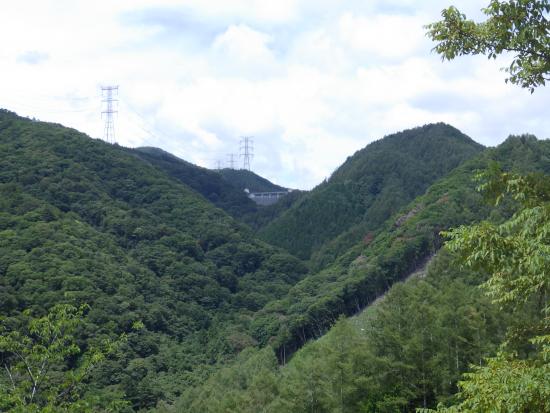 県道柳平塩山線の途中から2026年8月18日の写真