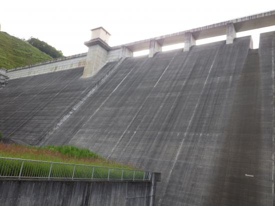 ダム直下から2026年8月18日の写真