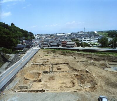 0203_鰍沢河岸跡：空撮