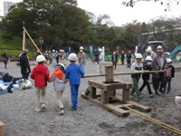 0214_甲府城跡石の積み上げ