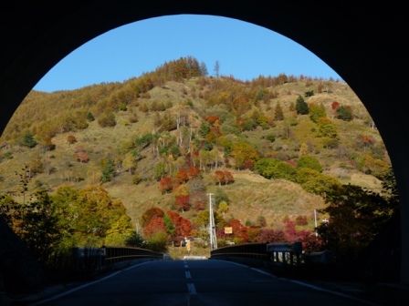 10月19日柳平トンネルより写真