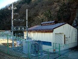 鼓川発電所外観