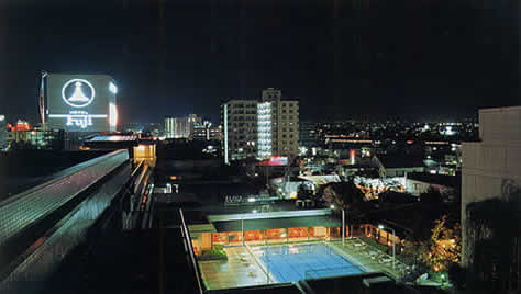 石和温泉（夜景）