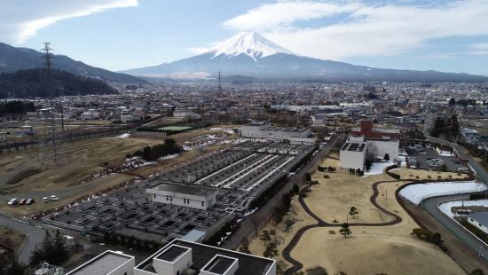 富士北麓浄化センター写真