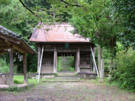 神部神社隋身門