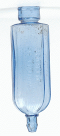 両口式ガラス製目薬瓶