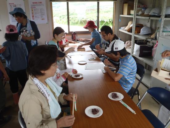 古代米試食