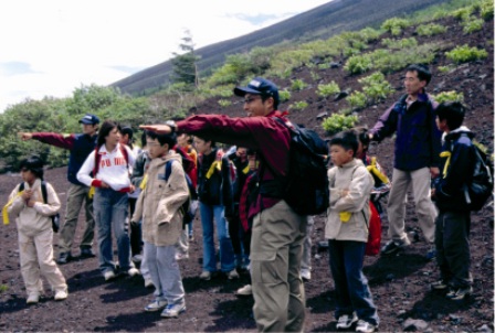 富士山レンジャー活動