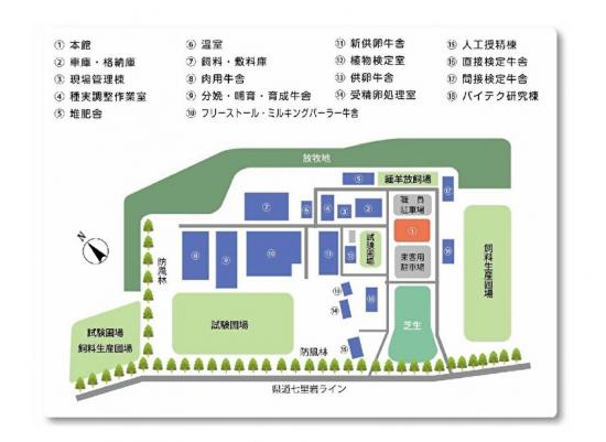 施設配置図