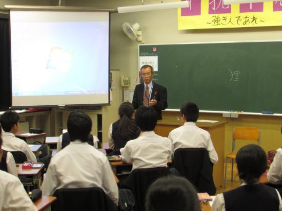 杉原委員長職務代理者の講話