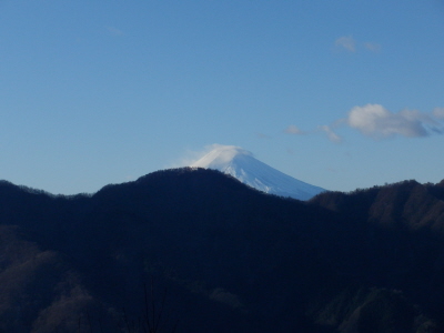 01松姫峠から見た富士山