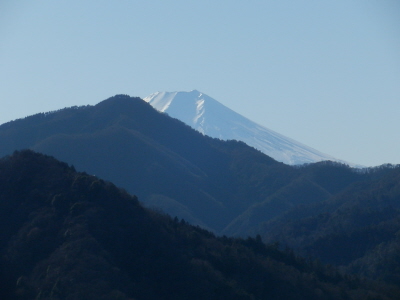 07桂川ウェルネスパークらら見た富士山
