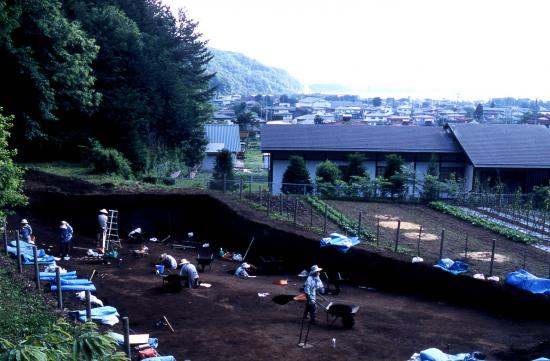 塚越遺跡_作業風景