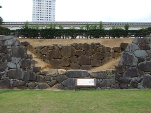 甲府城研究室＿城内探検＿古い石垣