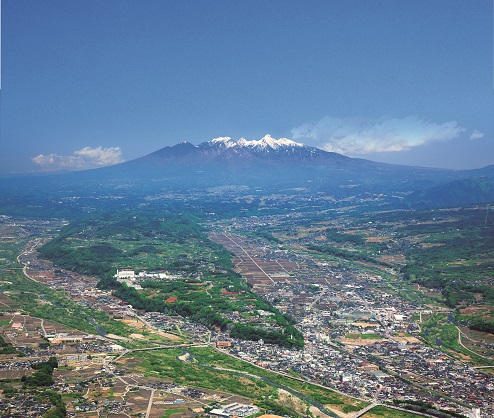 七里岩（七里岩と八ヶ岳）