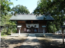 山縣神社拝殿