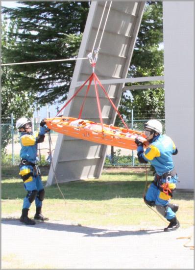 高所救助の画像