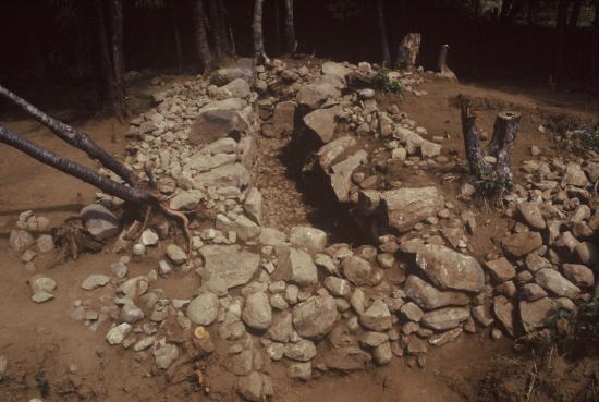 稲荷塚古墳の横穴式石室