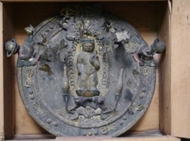 一宮神社信仰資料銅製十一面観音立像御正体